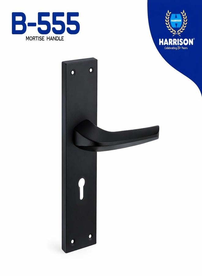 Harrison Door Locks for Main Door, Door Lock for Bedroom, Mortise Door Lock Set, Mortise Door Handle, Door Locks Handlesets with 3 Key |Black | 26600 |Door Locks Home - Image 2