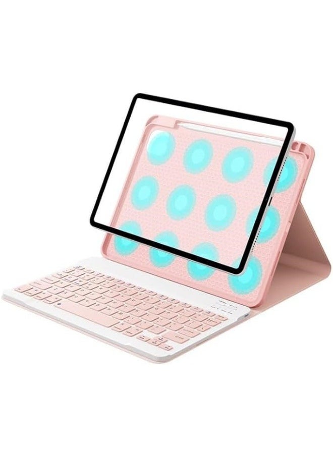 Keyboard Case Compatible with Huawei MatePad 11.5''S 2024, Detachable Wireless Keyboard Slim Leather Smart Cover with Mouse for MatePad 11.5'' S
