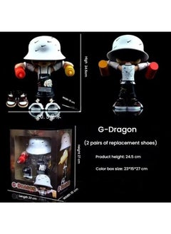 General G-DRAGON Q version movable Doll Model decoration desktop Decoration toy creative birthday Gift for family and friends  - Image 3