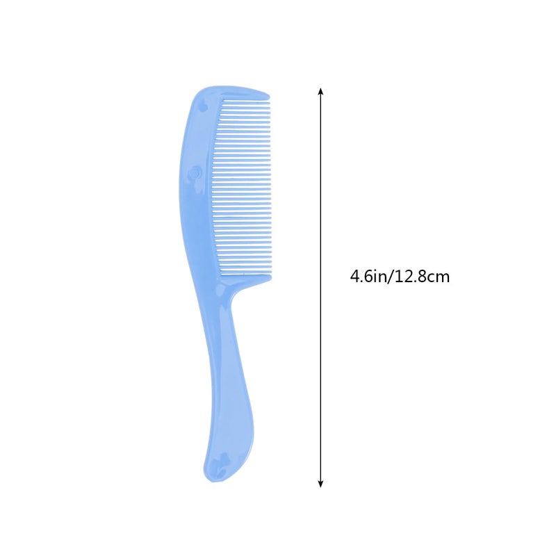 HEALLILY Baby Brush and Comb Set Children Massage Care Safety Comb Soft Comb Brush Combination Blue Toddler Comb Infant Hair Brush Kids Comb - Image 5