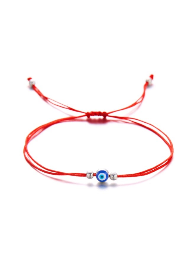 2 Pack Red and Black Evil Eye Bracelets, Lucky Bracelets, Couples Handmade Red String, Unisex Simple Versatile Bracelets - Image 4