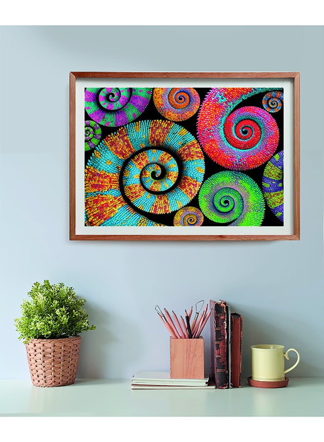 Clementoni 500 Piece Puzzle – Colorboom Curly Tails Compact Box | Fun Colorful Animal Art Puzzle - Image 5