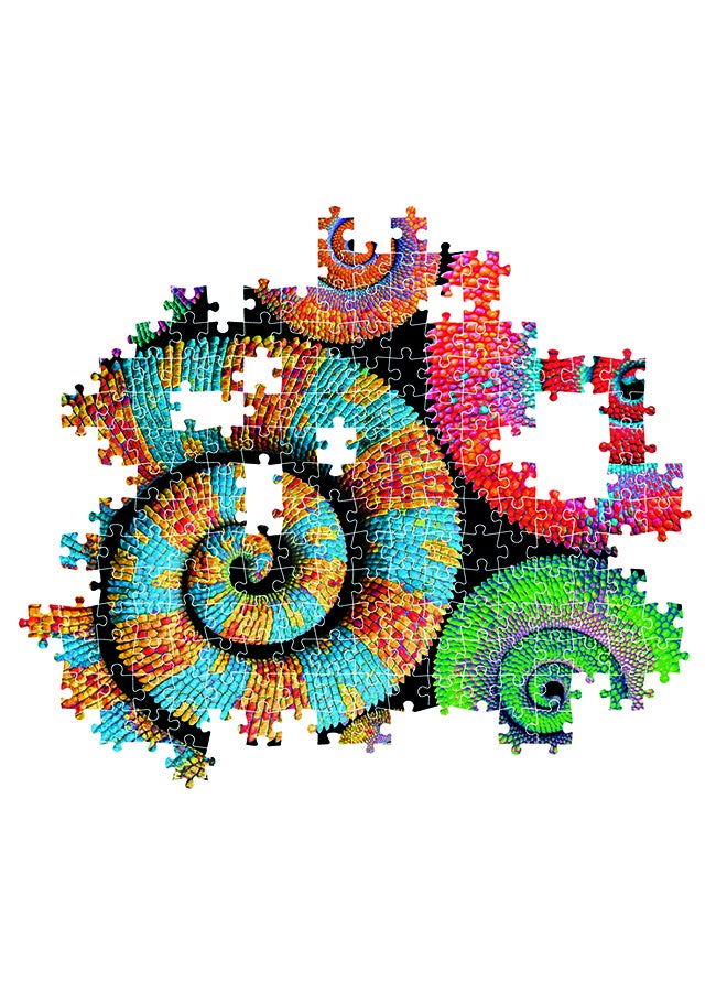 Clementoni 500 Piece Puzzle – Colorboom Curly Tails Compact Box | Fun Colorful Animal Art Puzzle - Image 3