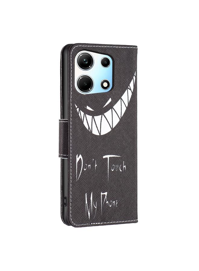 Zaboon Case For Infinix Note 30 5G Colored Drawing Pattern Leather Phone Case - Image 3