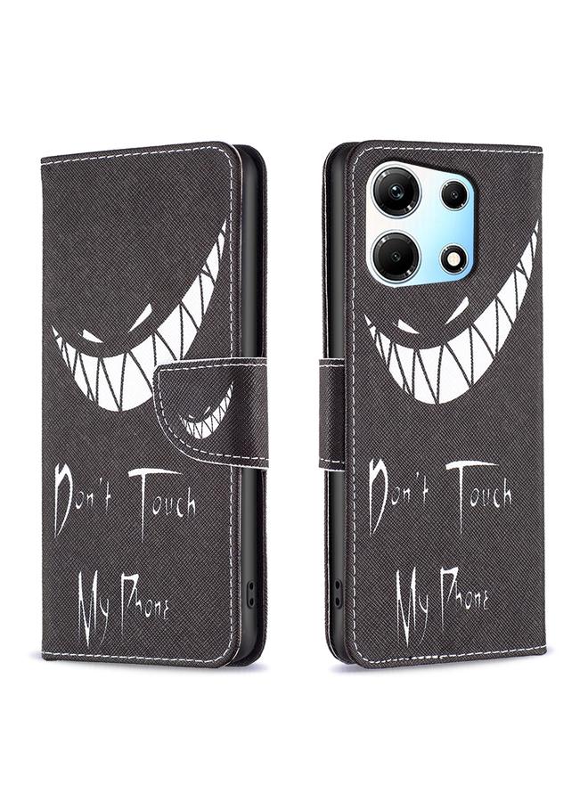 Zaboon Case For Infinix Note 30 5G Colored Drawing Pattern Leather Phone Case - Image 1