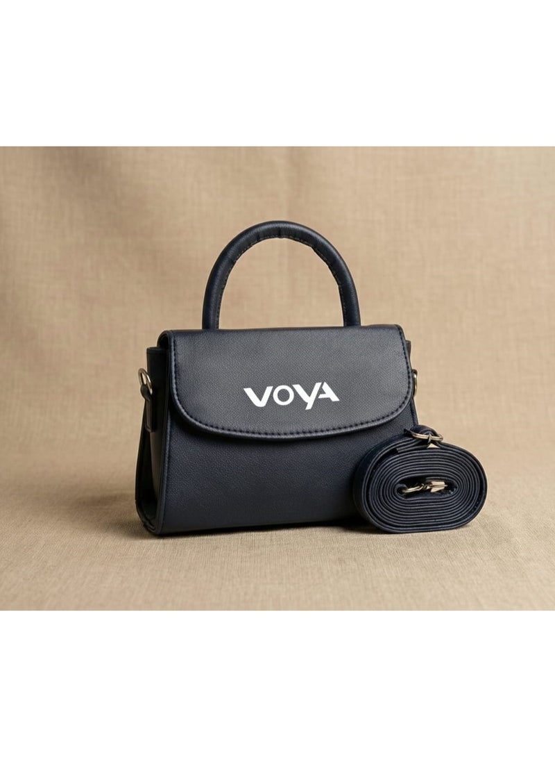 حقيبة يد و كتف - اسود - Image 2