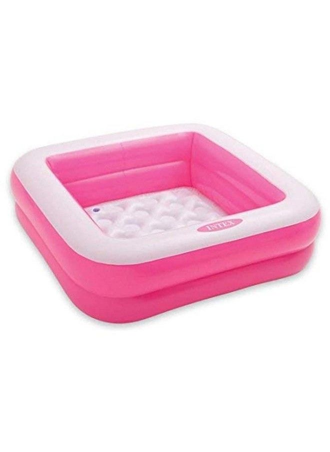 INTEX - Aadoo Square Kids Bath Tub 3Ft (Pink) - Image 1
