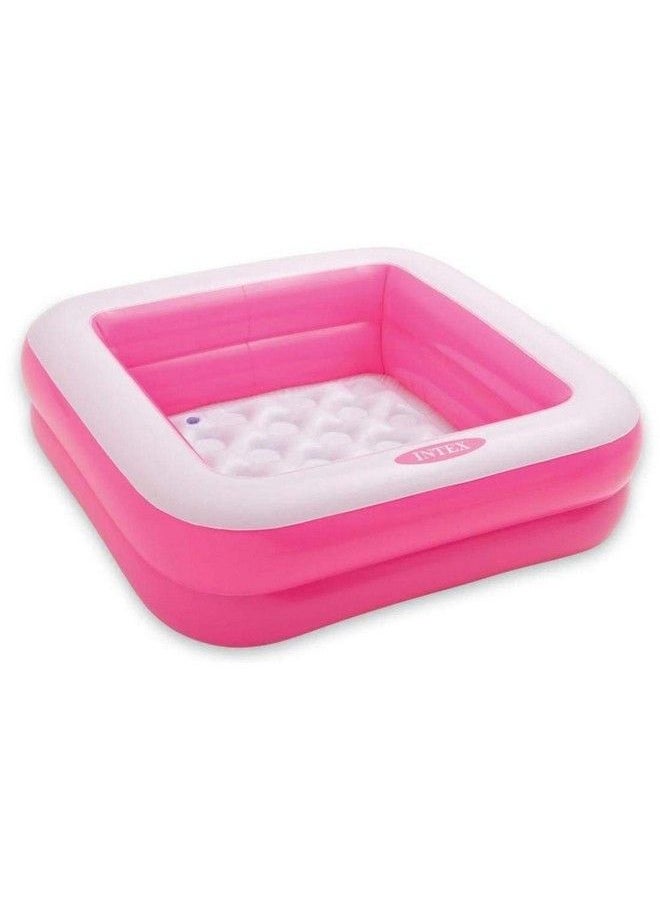 INTEX - Aadoo Square Kids Bath Tub 3Ft (Pink) - Image 1