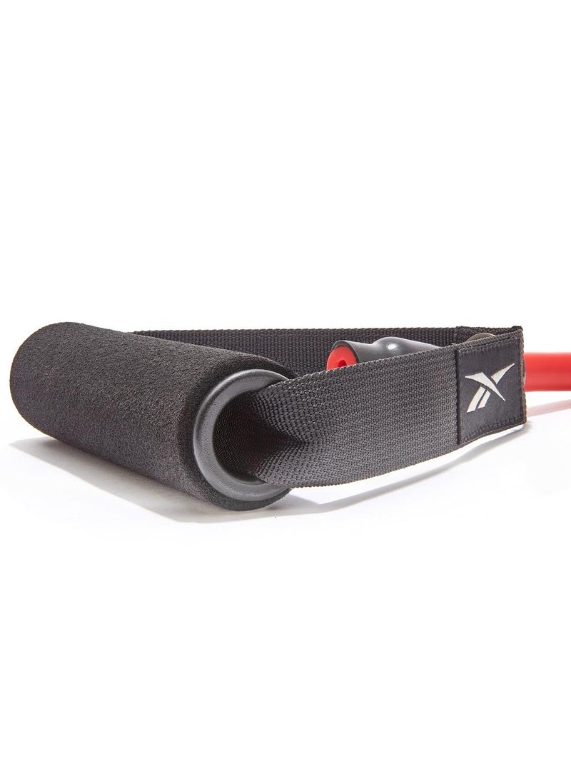 ريبوك أنبوب مقاومة ريبوك – شد متوسط لتقوية جميع عضلات الجسم وتمارين اللياقة - Image 2