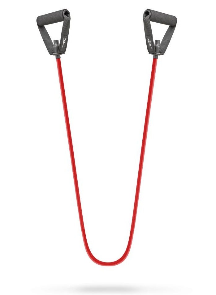 ريبوك أنبوب مقاومة ريبوك – شد متوسط لتقوية جميع عضلات الجسم وتمارين اللياقة - Image 4