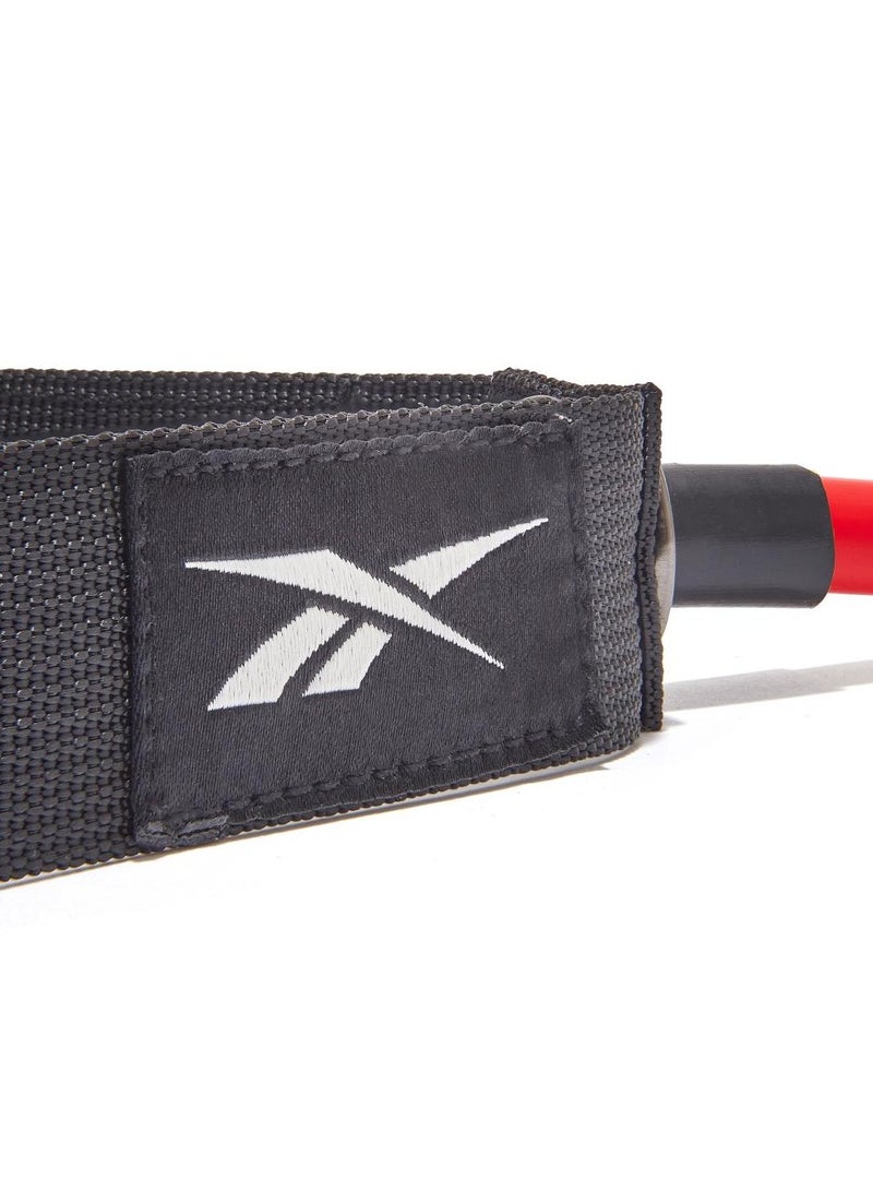 ريبوك أنبوب مقاومة ريبوك – شد متوسط لتقوية جميع عضلات الجسم وتمارين اللياقة - Image 3