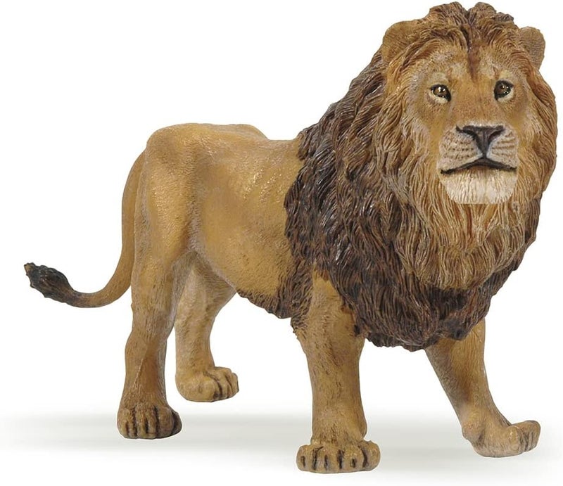 Papo Papo Standing Male Lion Toy Figure  - Image 1