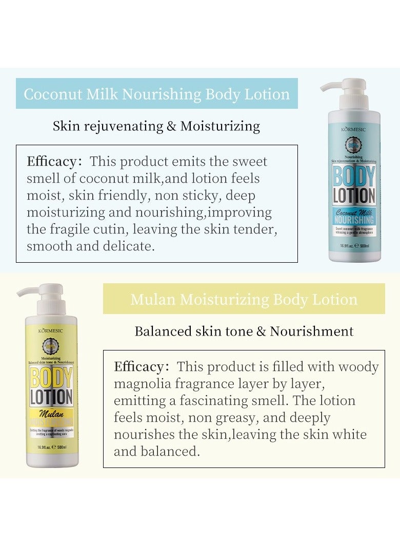 Kormesic حليب جوز الهند لوشن للجسم 500 مل-تغذية وترطيب - Image 2