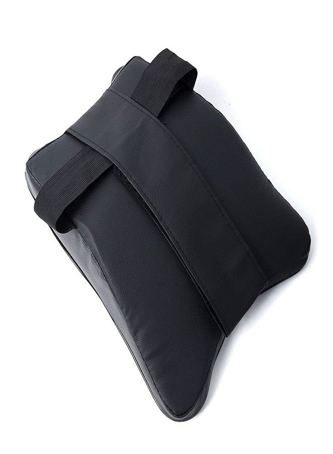 Rexmon Car Seat Headrest Neck Rest Pillow Cushion for All Cars- Ergonomic Car Neck Pillow Memory Foam Neck Support for Neck/Back Pain Relief Neck Rest Support Cushion (Black), Pack of 1 - Image 3