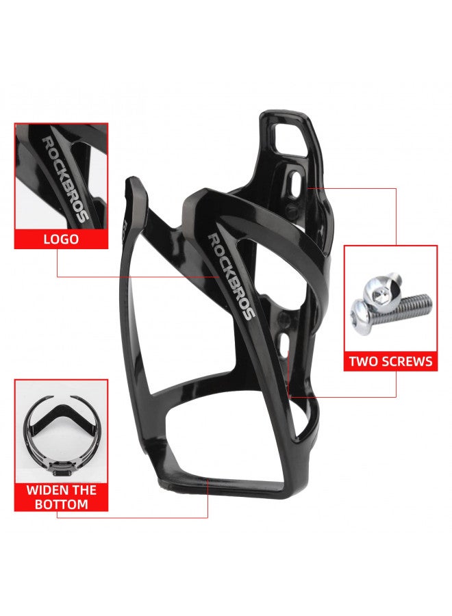 Rockbros ROCKBROS Bike Water Bottle Holder Ultra-Light Durable Bicycle Bottle Cages with Screws Tool, Universal Bike Cup Holder Rack for Road MTB Bikes - Image 4