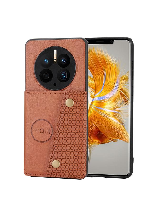 اس-توب جراب لهاتف Huawei Mate 50 Pro مزود بإبزيم مغناطيسي مزدوج - Image 1