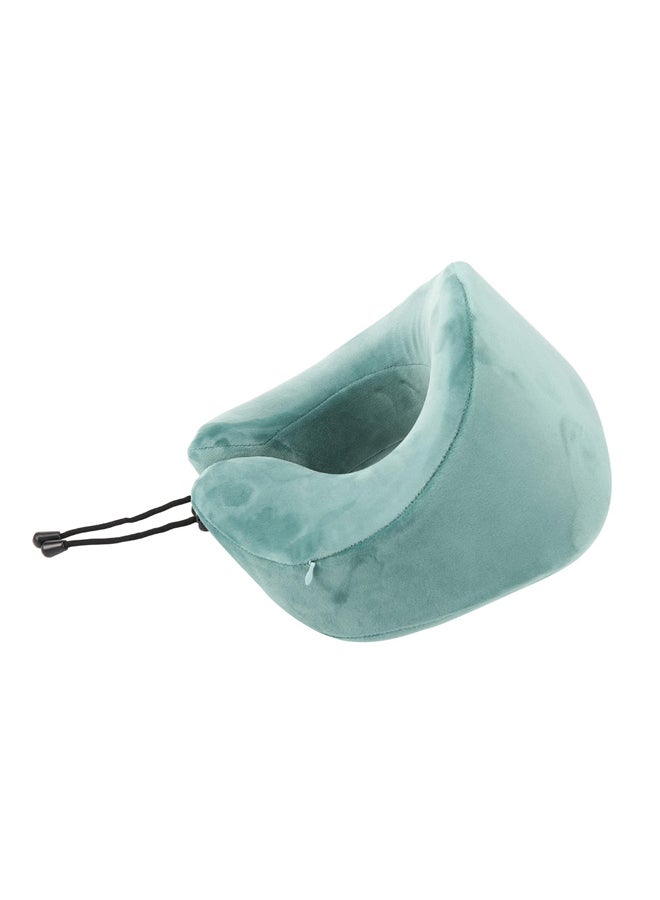 دي بي تي، وسادة طبية بحشو ميموري فوم، وسادة رقبة محمولة، تركواز، مقاس 27 سم - Image 4