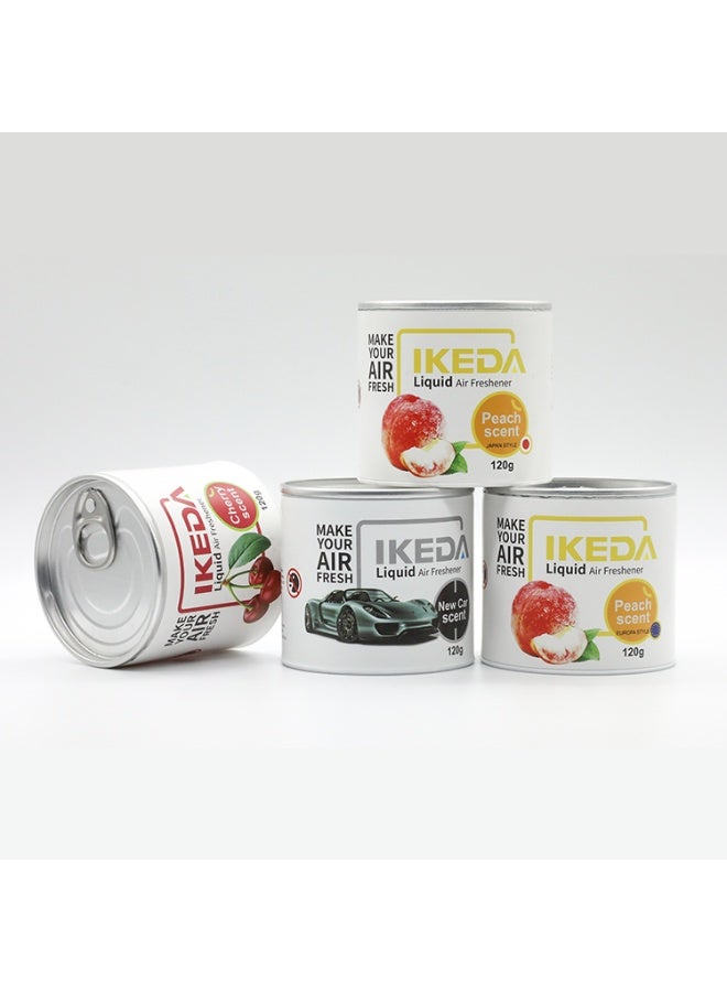 IKEDA Car Air Purifier | Non-electric | Car Air Fresheners | Liquid Air Fresheners with Strawberry Smell | Strong Perfume Air Freshener Car | Long Fragrance Car Accessories | Car Scents Air Fresheners for Home Office Van by Ikeda, 24/7 Air Purification - Image 3