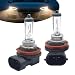 gunhunt 2 PCS Car H835W Halogen Bulb 12V Quartz Lamp Ultrabright Beam LowHigh Beam Fog Light Replacement Allinone Plug and Play Bulb Universal Lighting for Car Warm White Light - Image 2