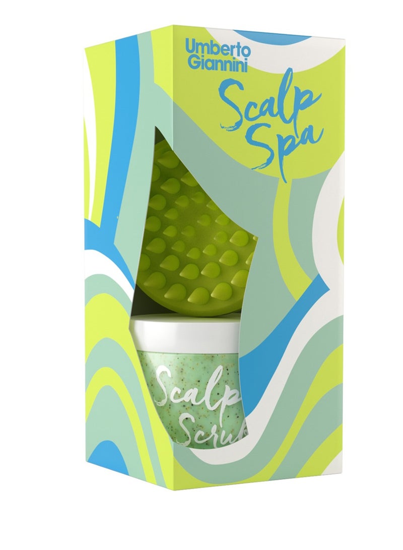 Umberto Giannini Purifying & Soothing Scalp Spa Kit - Includes Scalp Scrub & Shampoo to Deeply Cleanse, Exfoliate & Rebalance the Scalp (Set) - Image 1