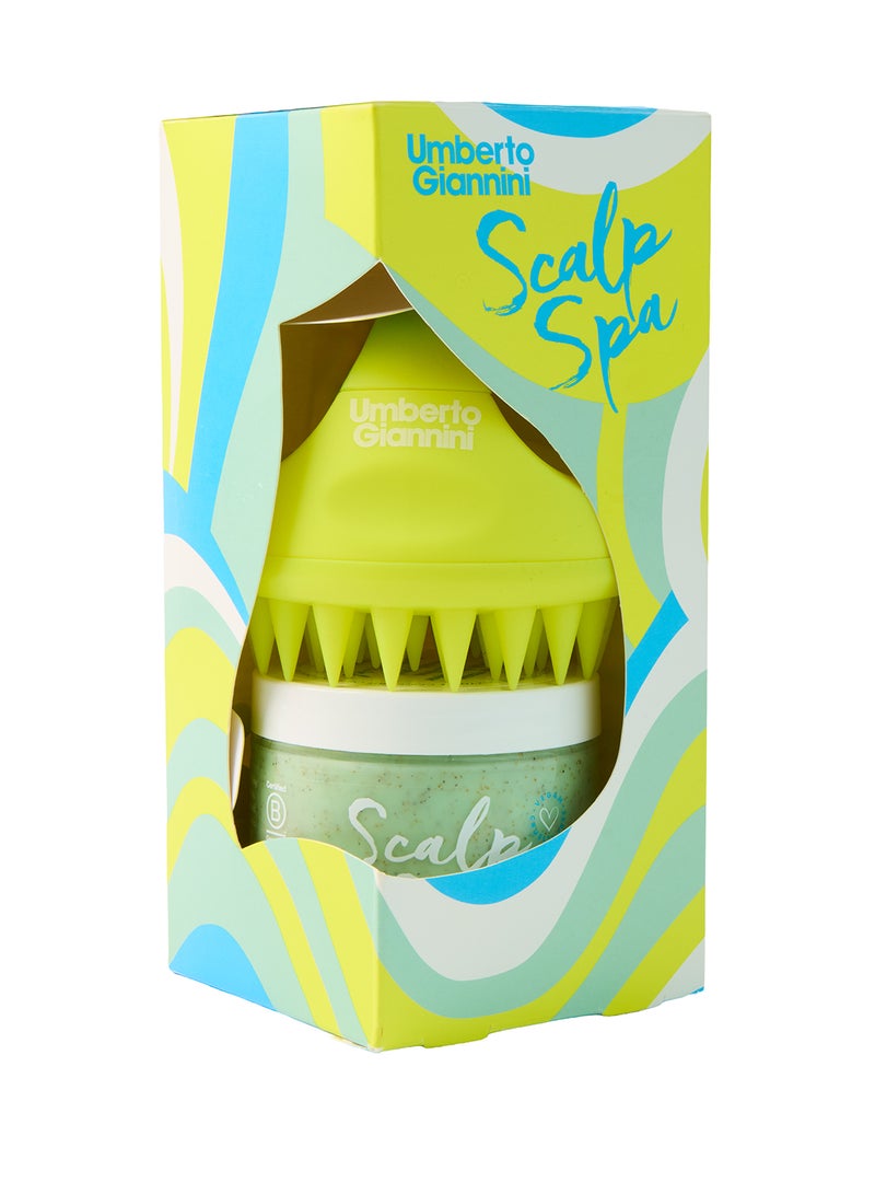 Umberto Giannini Purifying & Soothing Scalp Spa Kit - Includes Scalp Scrub & Shampoo to Deeply Cleanse, Exfoliate & Rebalance the Scalp (Set) - Image 3