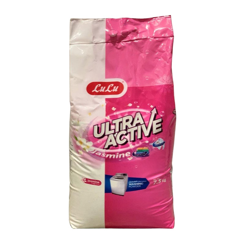 LuLu Ultra Active Washing Powder Jasmine Top Load 7.5 kg