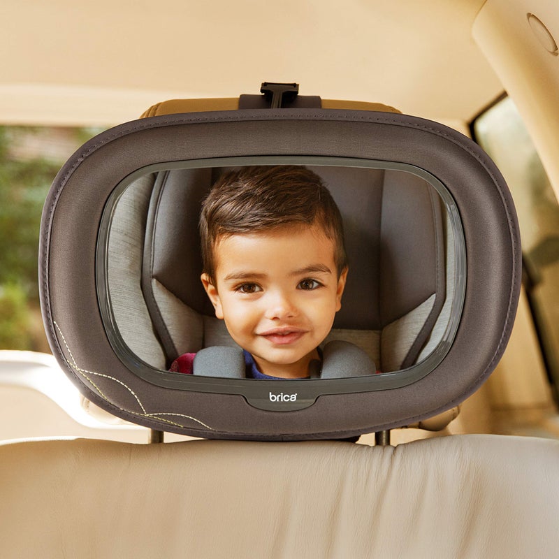 MunchkinÂ® BricaÂ® Baby in-SightÂ® Mega Car Mirror, Grey - Image 2