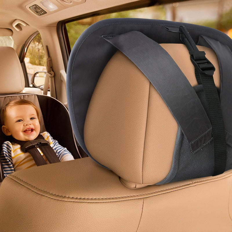 MunchkinÂ® BricaÂ® Baby in-SightÂ® Mega Car Mirror, Grey - Image 4