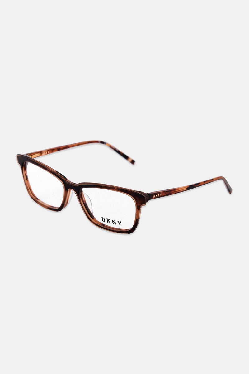 DKNY Women DK5024 Square Eyeglasses, Brown - Image 3