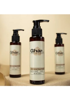 GHAR SOAP Ghar Soaps Anti Acne Face Wash Made With ( Salicylic Acid + Haldi )  - Image 4