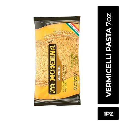 LA MODERNA Vermicelli Pasta 7 oz Pack of 1  Enriched Durum Wheat Semolina  Kosher NonGMO Iron and VitaminFortified  Thin Vermicelli Noodles for Soups Broths and Quick Meals - Image 5