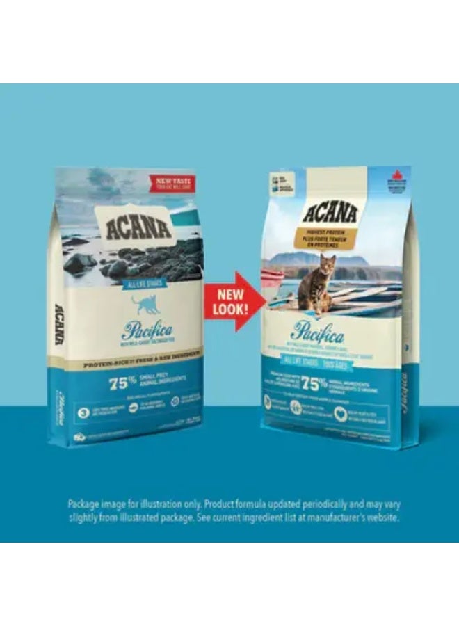 Acana Highest Protein Pacifica Dry Cat Food - All Life Stages 4.5Kg - Image 3