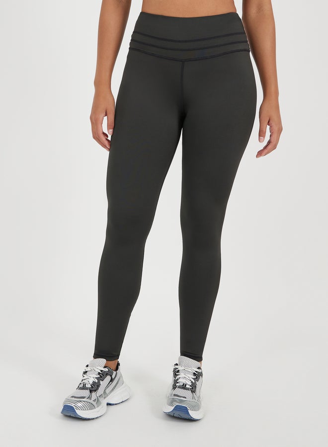 Styli Exposed Seam Waistband Leggings - Image 2