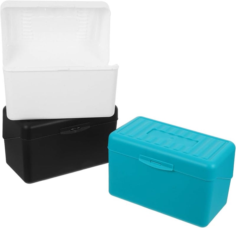 Tehaux Portable Organizer Storage Box For Index Cards Postcards Study Supplies - Image 1