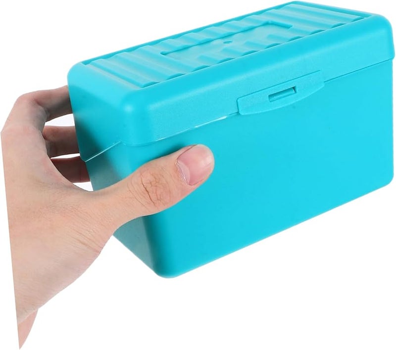 Tehaux Portable Organizer Storage Box For Index Cards Postcards Study Supplies - Image 3