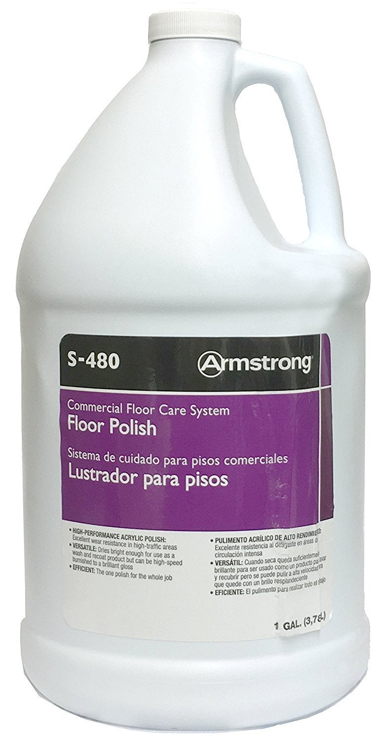 Armstrong S-480 Commercial Floor Polish 1 Gallon - Image 5