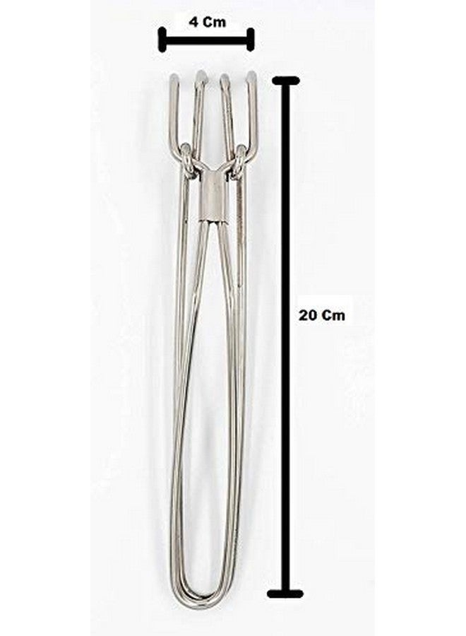 Dynore Stainless Steel Lifter Wire Tong Pakkad Utensil Holder for Kitchen Use, 1 Ounce (DS_1073) - Image 3