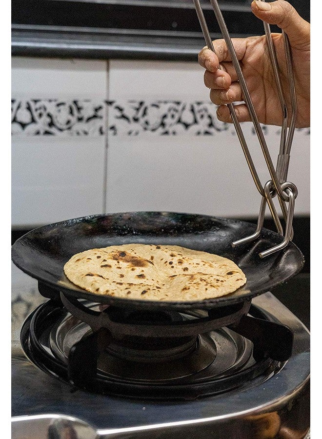 Dynore Stainless Steel Lifter Wire Tong Pakkad Utensil Holder for Kitchen Use, 1 Ounce (DS_1073) - Image 5