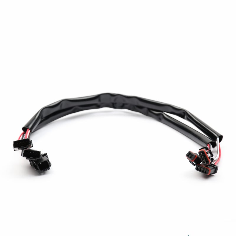 MoKitDora Handlebar Extended Wire Harness CANBus Switch Wiring for Harley Softail Touring Dyna Sportster Models 8 Inch