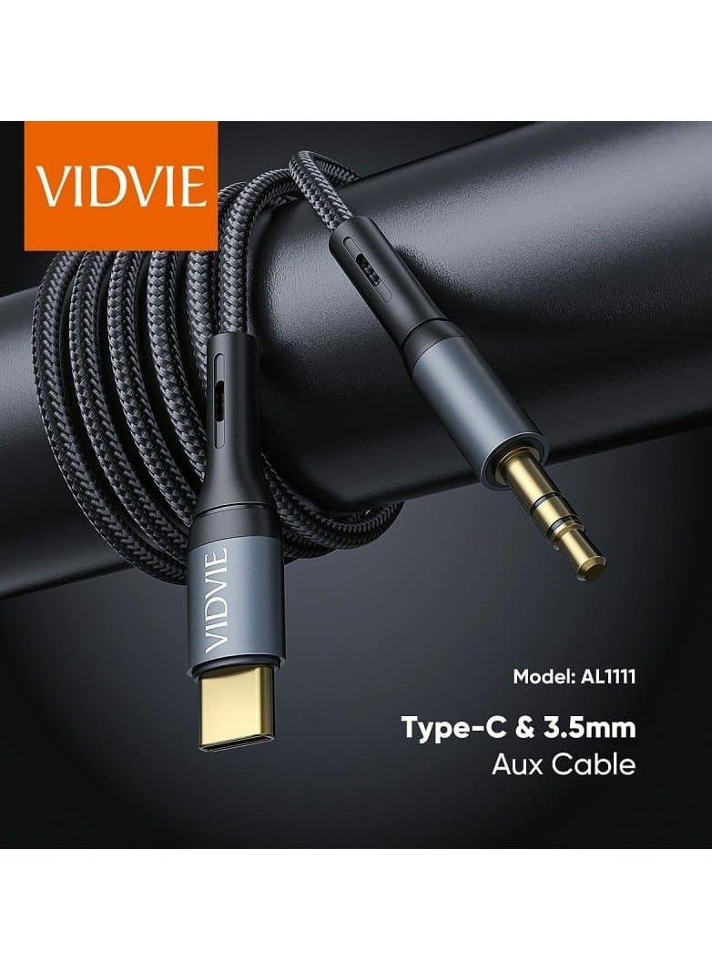 Vidvie CABLE VIDVIE AL1111 AUDIO AUX 1.8M BLACK - Image 3