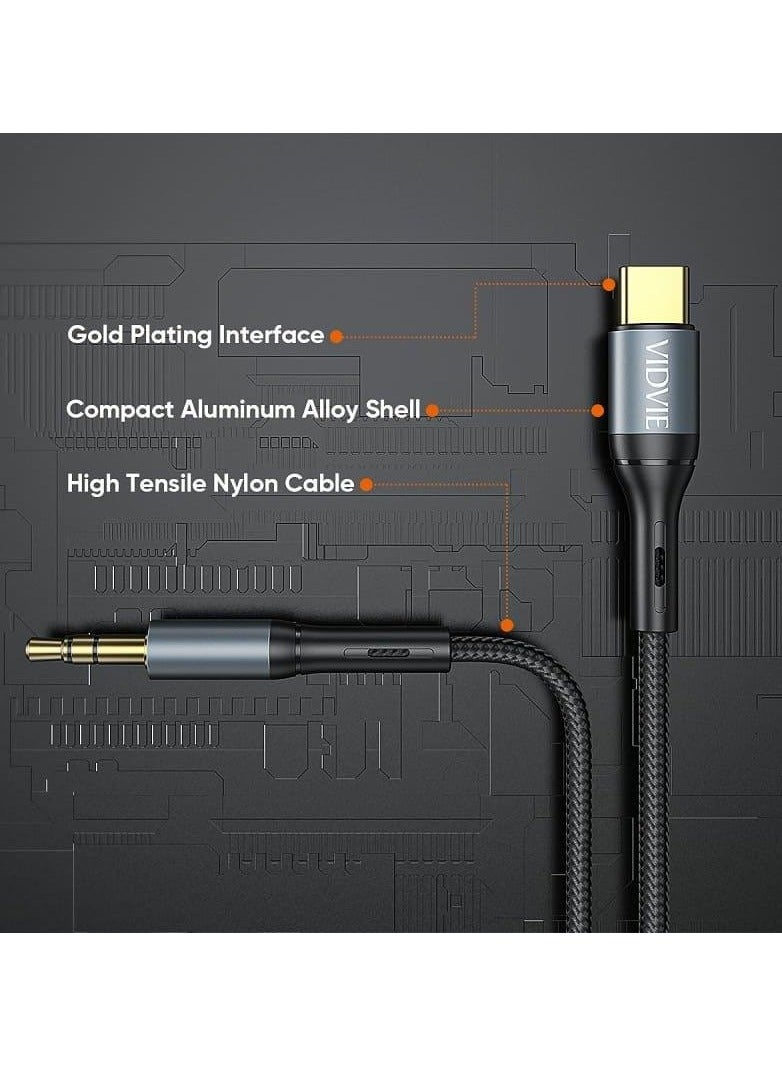 Vidvie CABLE VIDVIE AL1111 AUDIO AUX 1.8M BLACK - Image 4