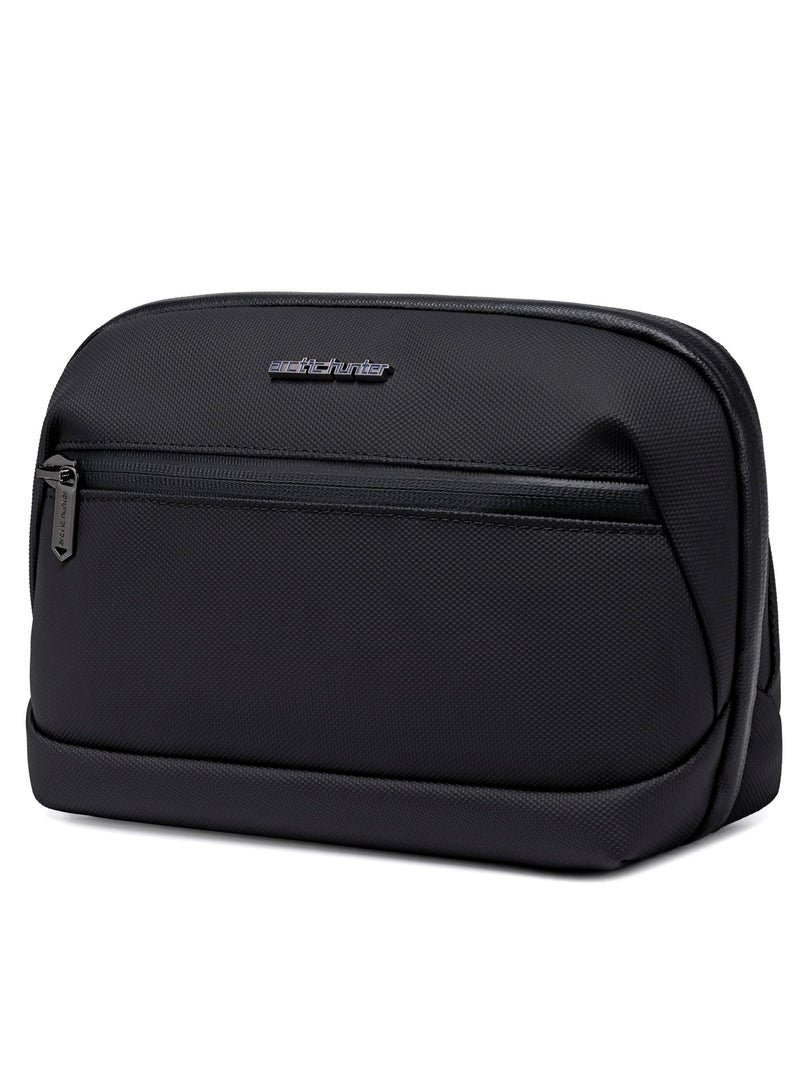 ARCTIC HUNTER Unisex Carry All Bag Durable Premium Water Resistant 180° Opening Hand Bag for Men and Women in Casual, Travel, KB00613 - Black - Image 1