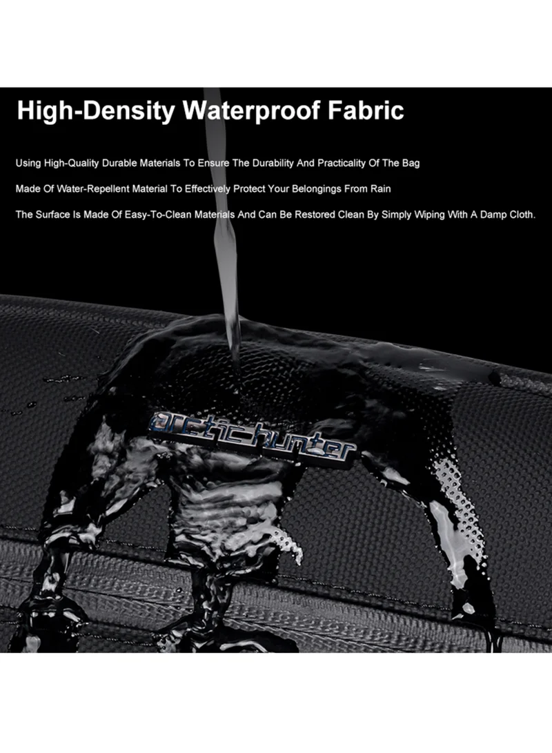 Arctic Hunter  Unisex Carry All Bag Durable Premium Water Resistant 180° Opening Hand Bag for Men and Women in Casual, Travel, KB00613, Black  | Best Price UAE