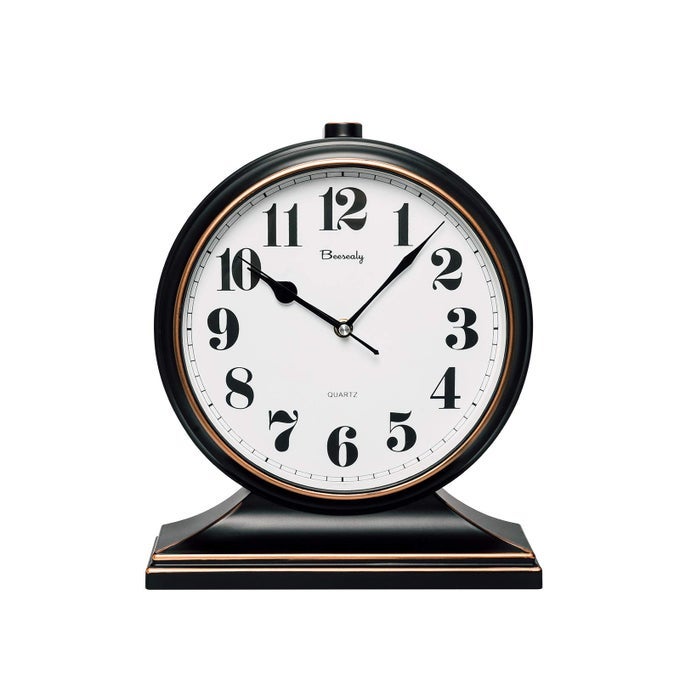 TABLE CLOCKMODERN TABLE CLOCK SILENTNONTICKING 10INCH DIAL CLEAR AND EASY TO READ USED FOR LIVING ROOM BEDROOM DECORATION