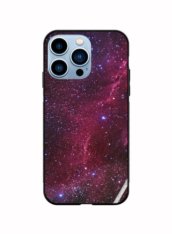 VR CREATIVE Protective Case Cover For Apple iPhone 13 Pro Galaxy Stars Space Design Multicolour - Image 1