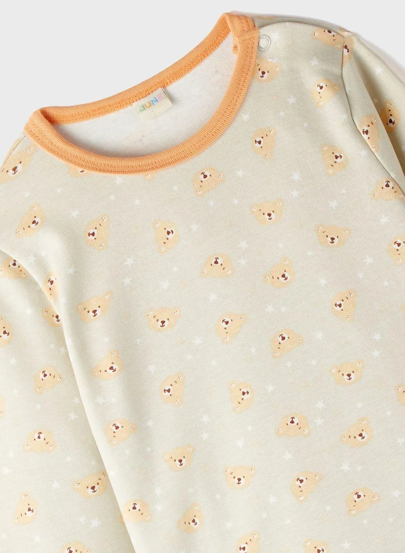 JUNE Kids Teddy Bear Pyjama