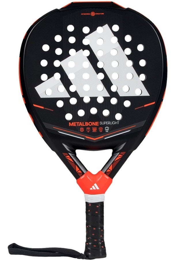 Adidas Adidas METALBONE SUPERLIGHT Padel Racket - Lightweight Performance Racquet for Control, Power & Comfort - Premium Padel Tennis Racquets for Performance, Durability and Everyday Use - Image 1