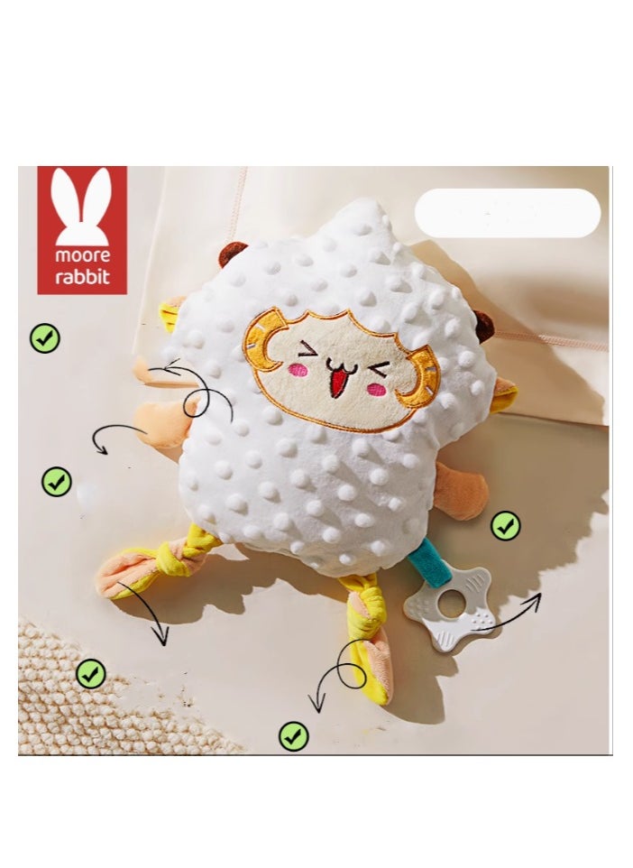 Moore Rabbit Baby Soothing Towel Soothing Doll for Infants and Young Children to Bite Plush Toy Doll 