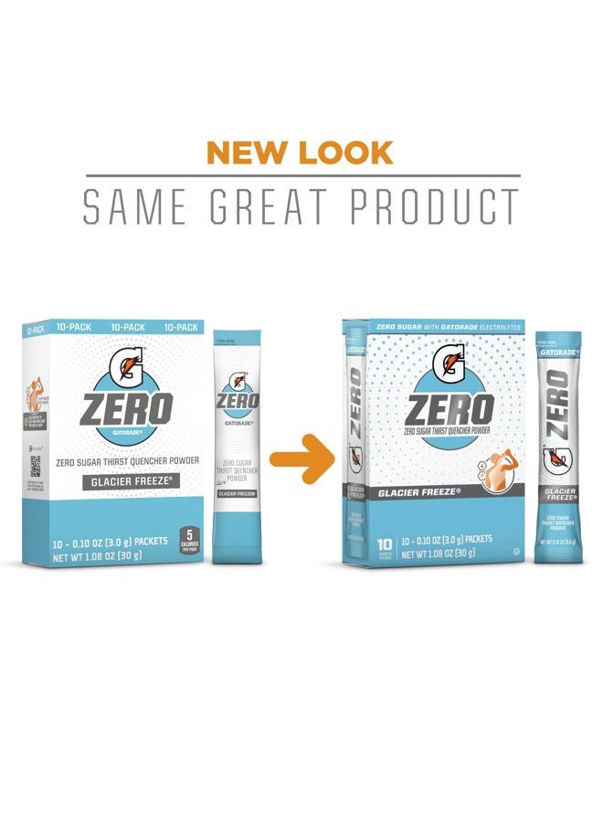 Gatorade Zero Powder, 3 Flavor Variety Pack, 50 Count - Image 3