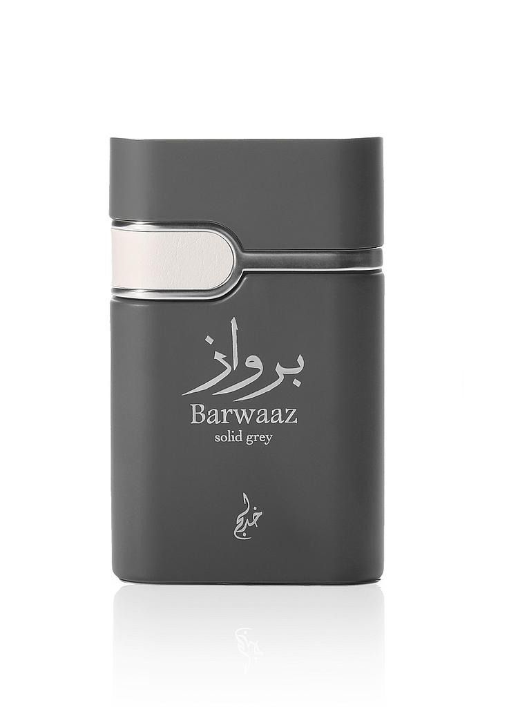 Khadlaj Spray Barwaaz Solid Gray EDP For Unisex 100ml - Image 1